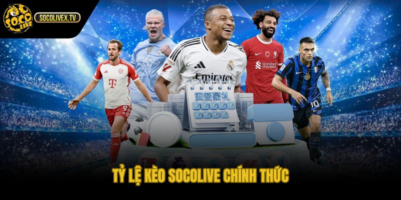 Tỷ lệ kèo Socolive cùng dữ liệu thi đấu liền mạch
